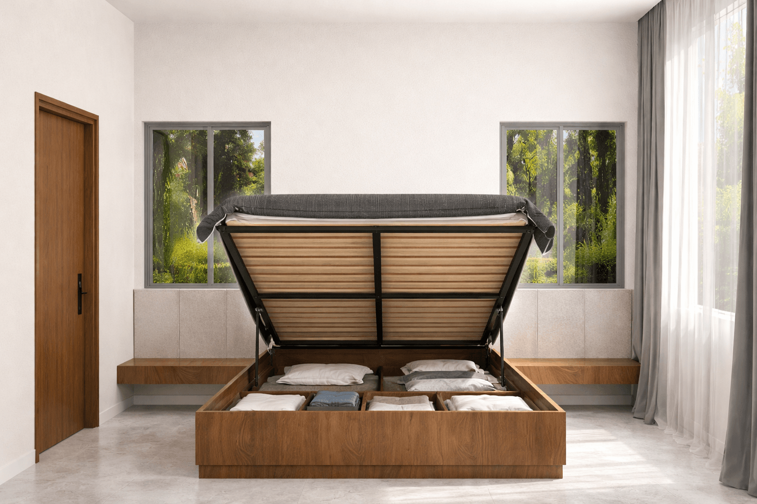 Bedroom - Hydraulic Bed